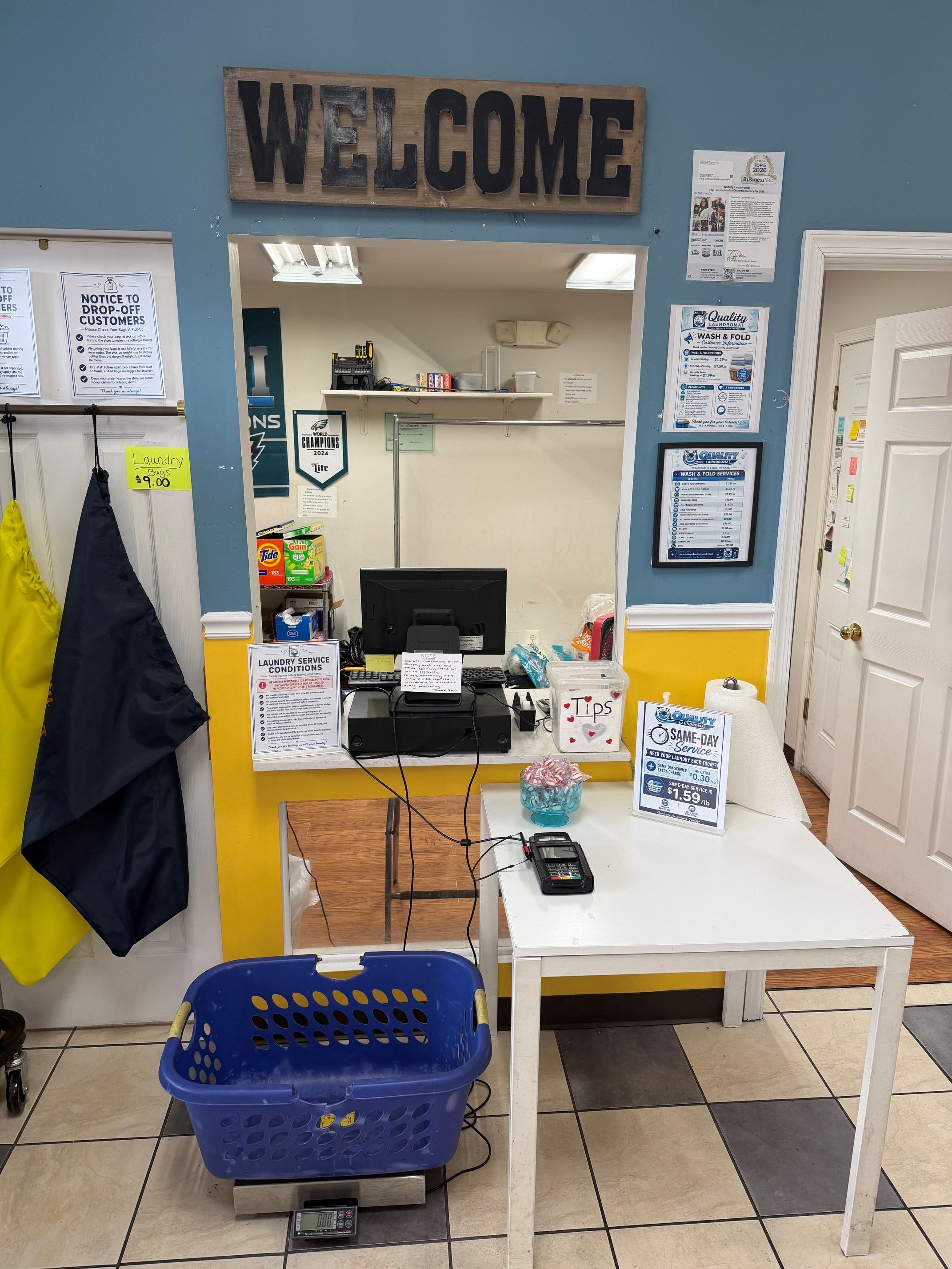 Drop Off Counter Fixed
